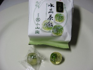濃茶水晶飴