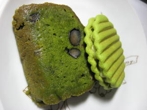 抹茶パウンド＆抹茶みるくサンド