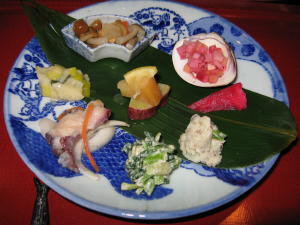 和え物の盛り合わせ